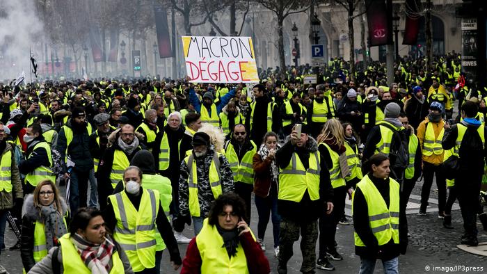 France's Yellow Vest protesters.