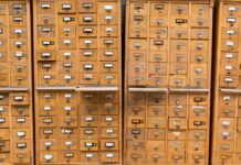 Lonely No More! in the Archive Image of filing tan filing cabinets